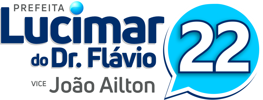 Logomarca Lucimar do Dr Flávio e João Ailton